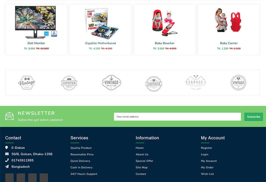 E-Dukan Online Shoping 